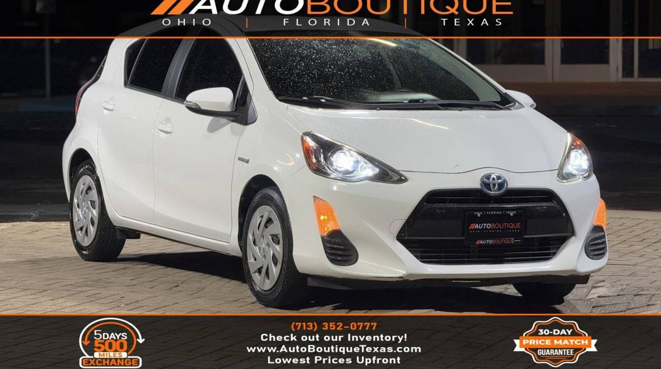 TOYOTA PRIUS C 2016 JTDKDTB31G1126068 image